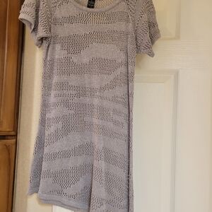 INC International Concepts Metallic Knit Top